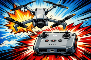 DJI Mini3のドローン