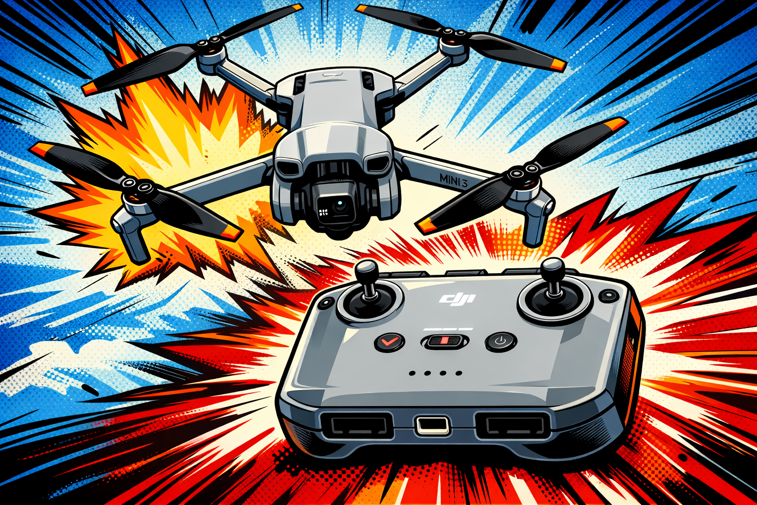 DJI Mini3のドローン