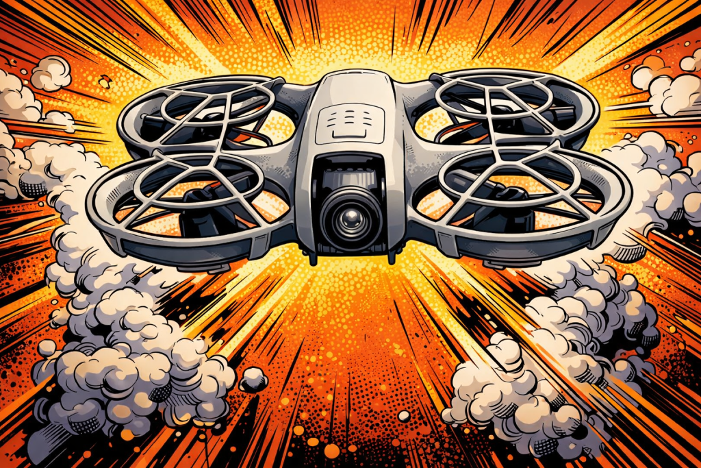 DJI NEOのドローンで撮影