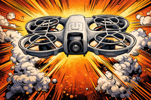 DJI NEOのドローンで撮影