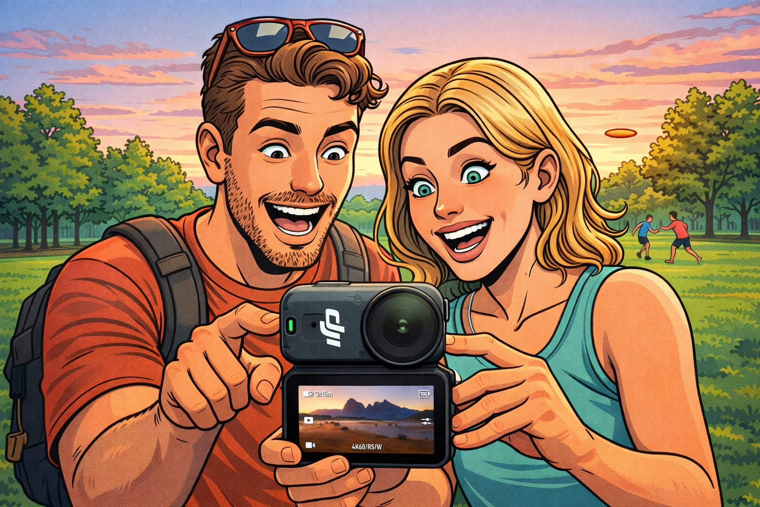 DJI Osmo Nanoのアクションカメラで撮影