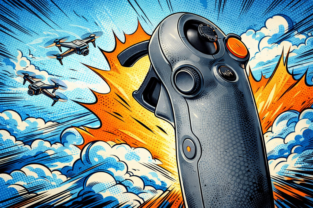 DJI RC MOTION3のドローン操縦機