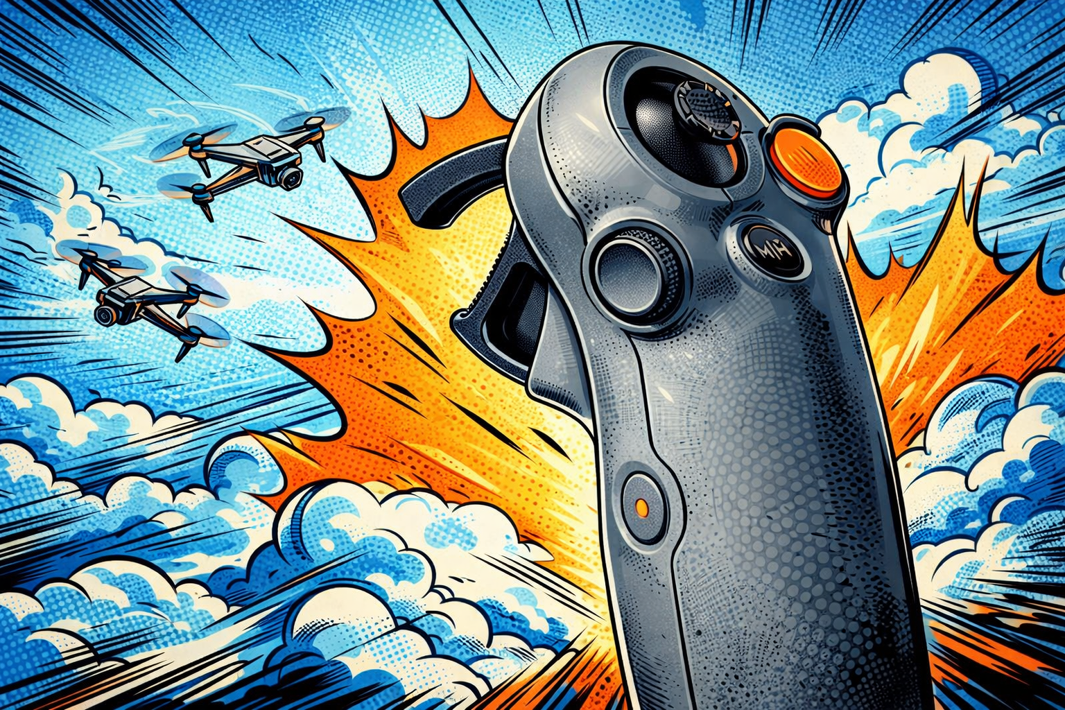 DJI RC MOTION3のドローン操縦機