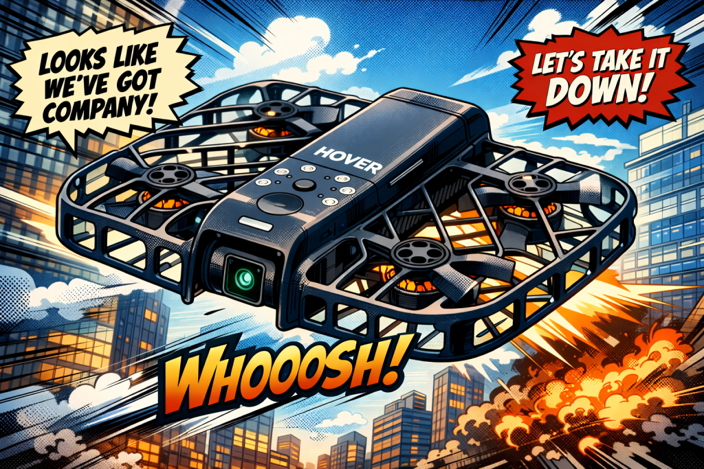 HOVERAir X1 Smartのドローン